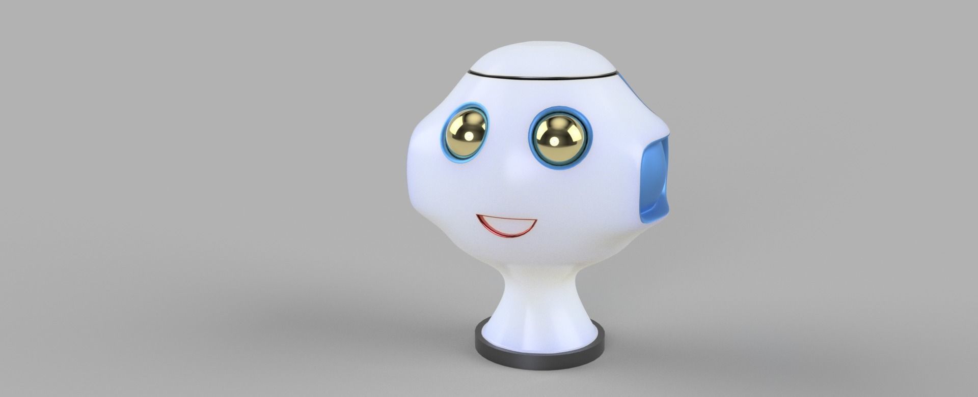 Robbie the Humanoid Bot 3D print model_1