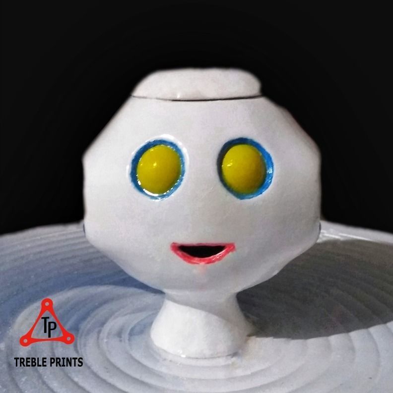 Robbie the Humanoid Bot 3D print model_4