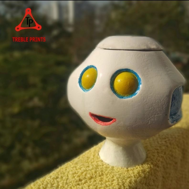 Robbie the Humanoid Bot 3D print model_3