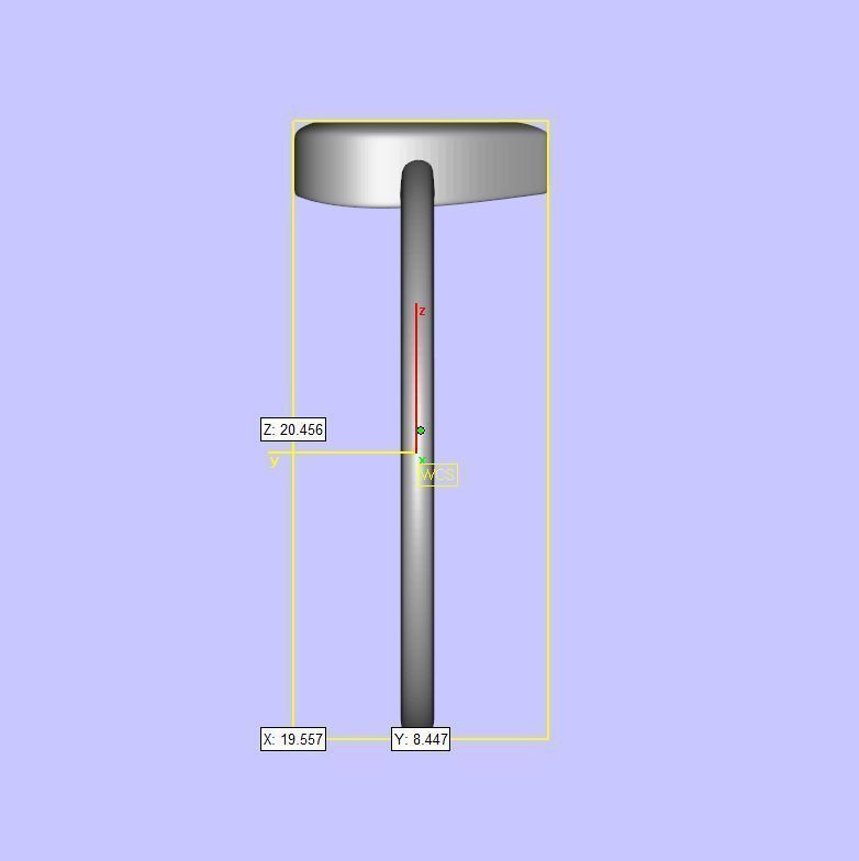 Pear Diamond Ring with Marquise Diamond Crown 3D print model_12