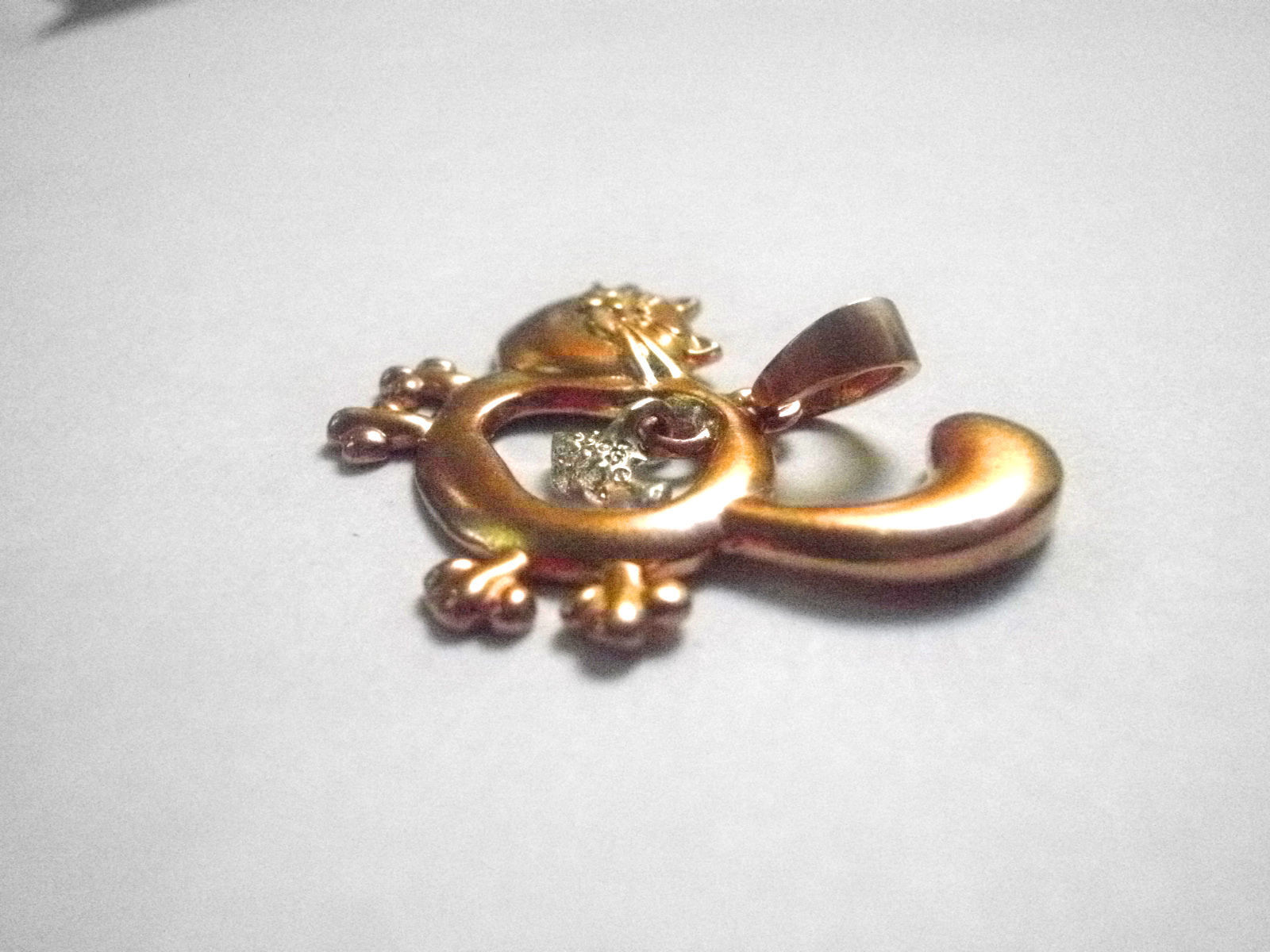 Fish and Cat pendant 3D print model_10