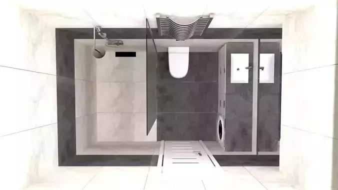 bathrooms bathroom with toilet and shower