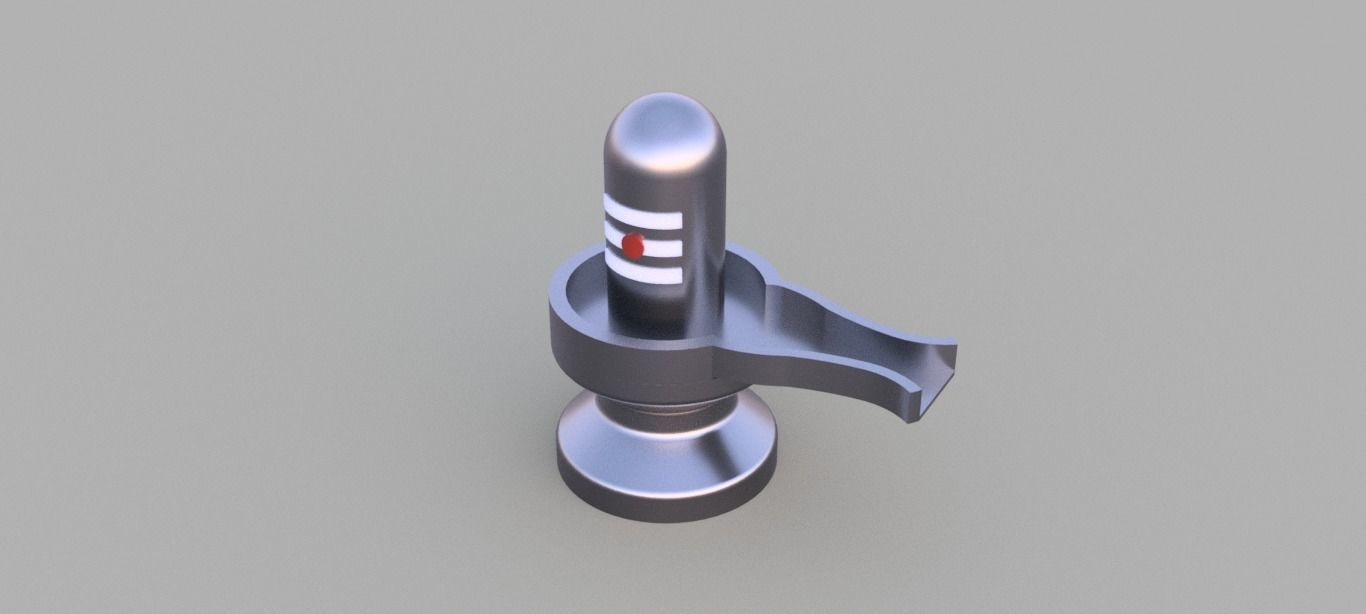 Shivling Pind Lingam 3D Printable Model 3D print model_5