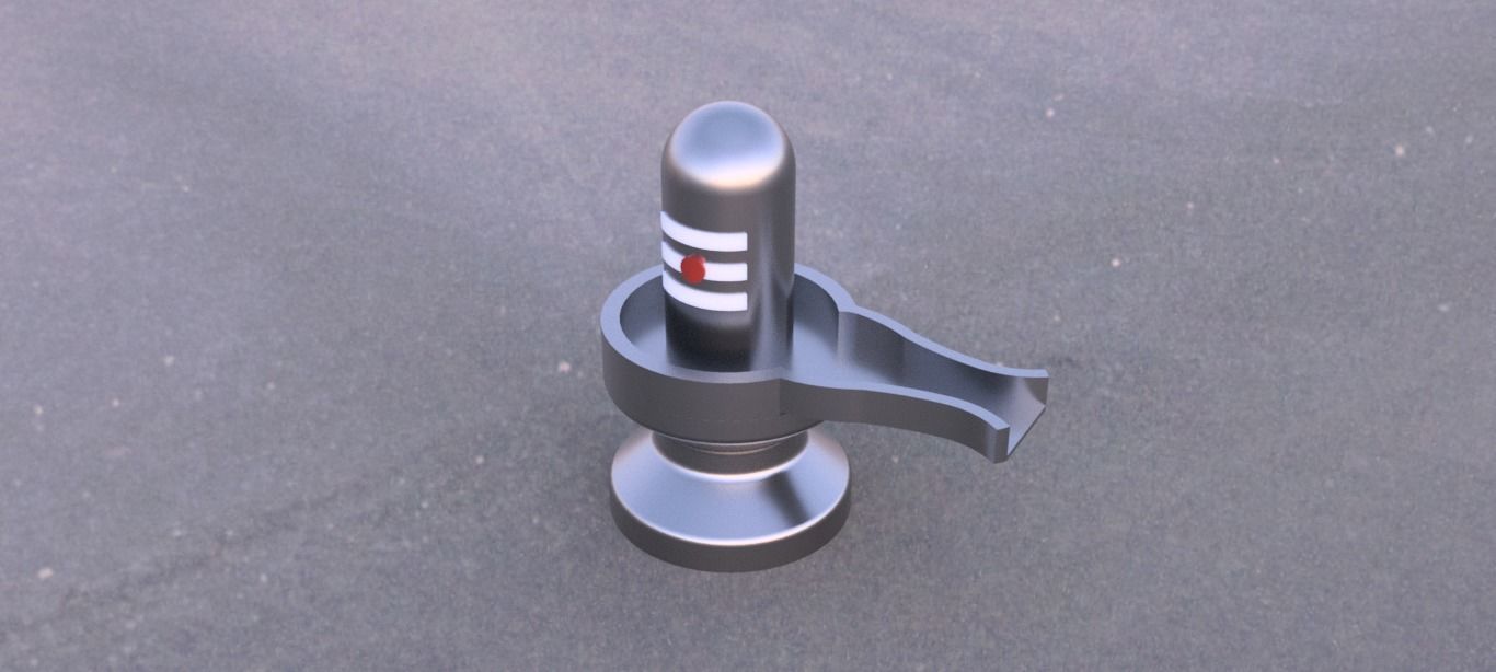 Shivling Pind Lingam 3D Printable Model 3D print model_4
