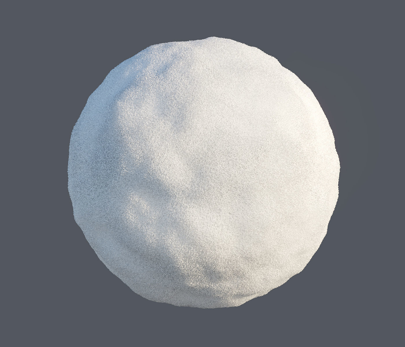 Snow material 3D CGTrader