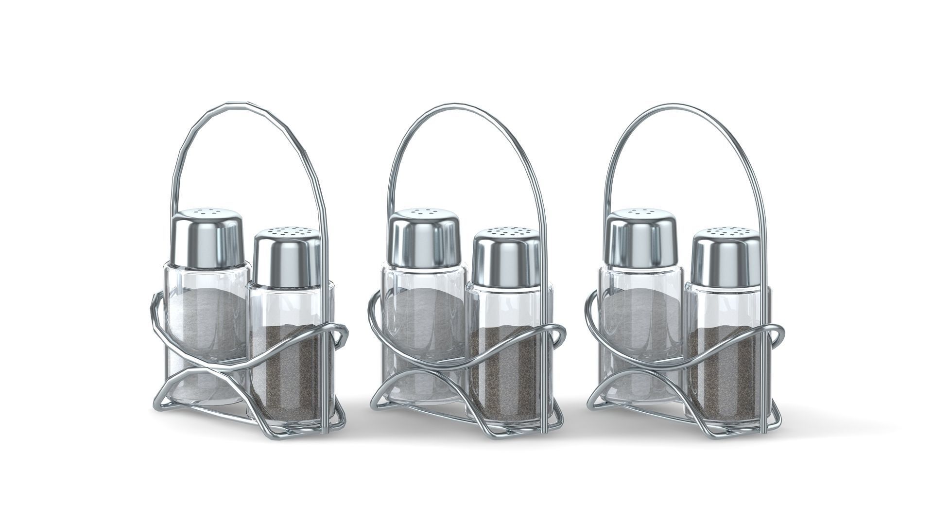 Salt and pepper Low-poly 3D model_18