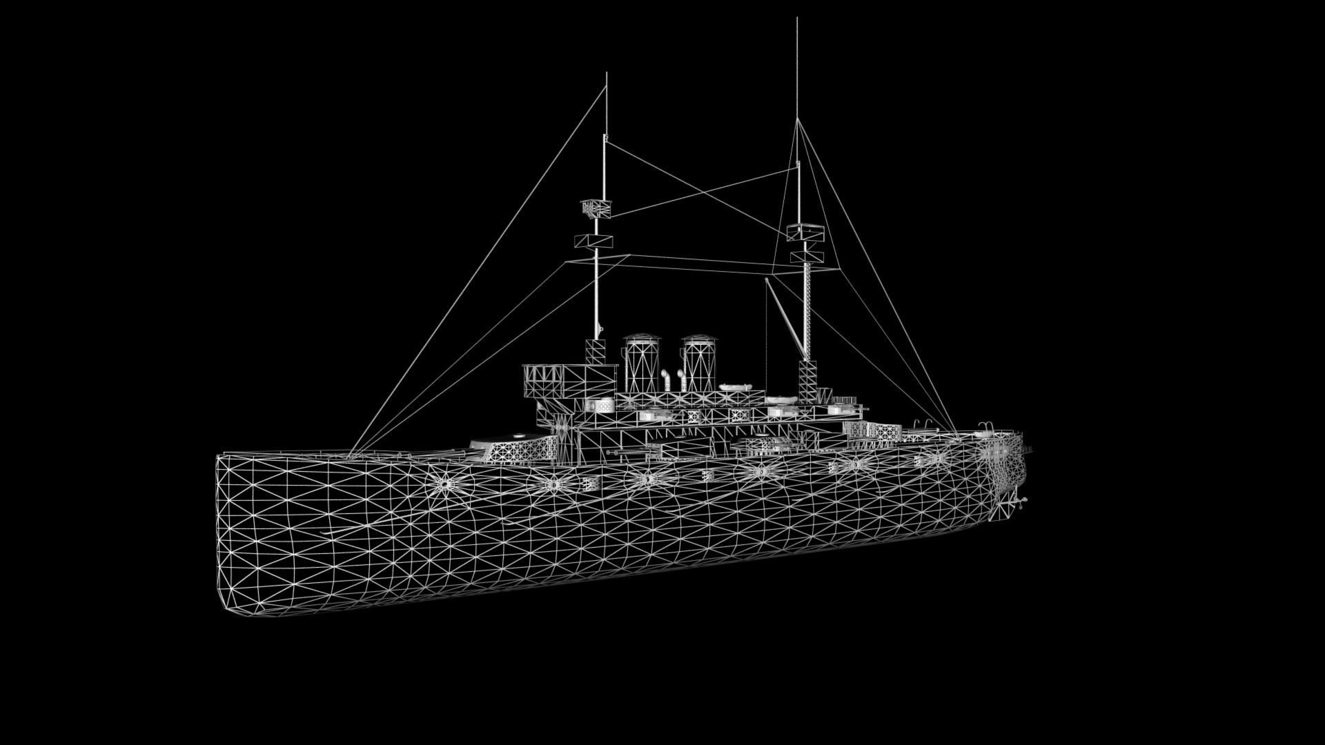 hms agamemnon 3D model_4