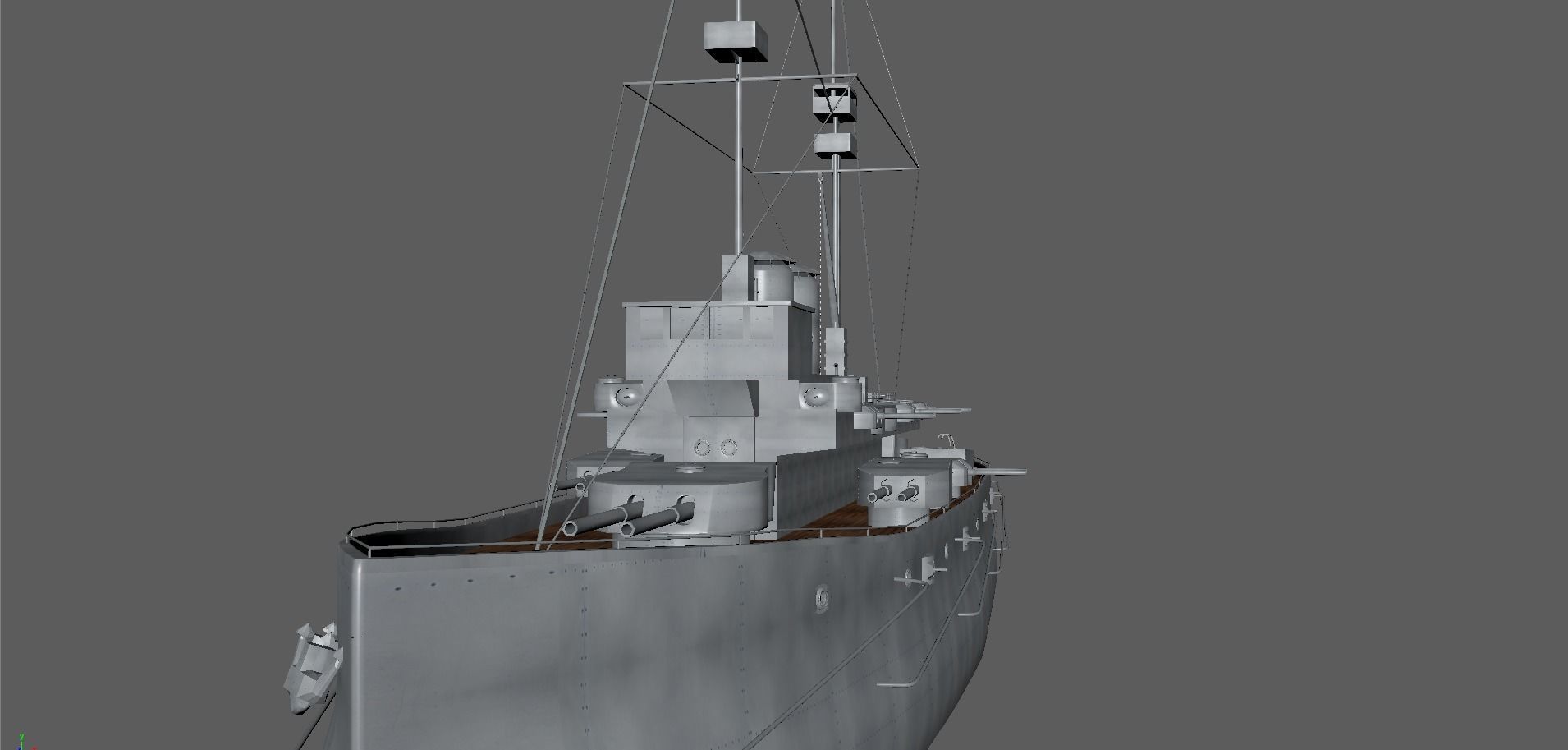 hms agamemnon 3D model_2