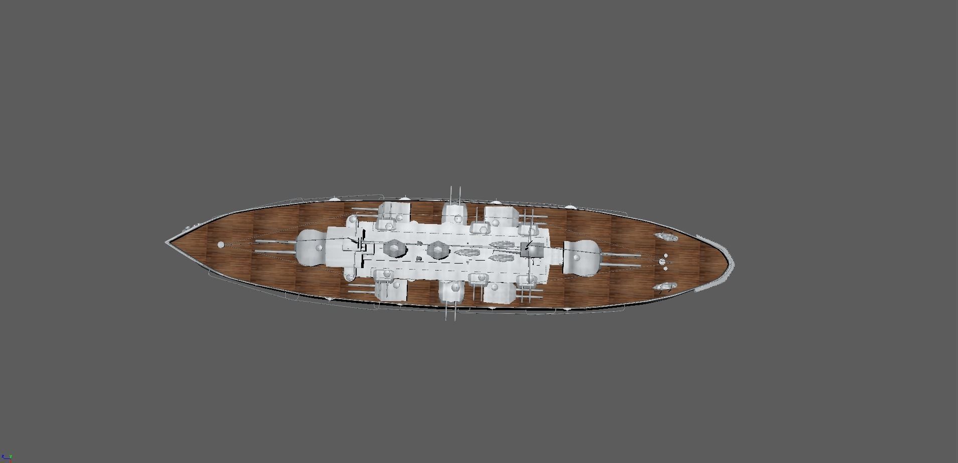 hms agamemnon 3D model_3