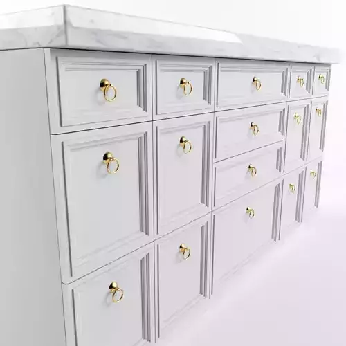 Boudoir - cabinet 3D model