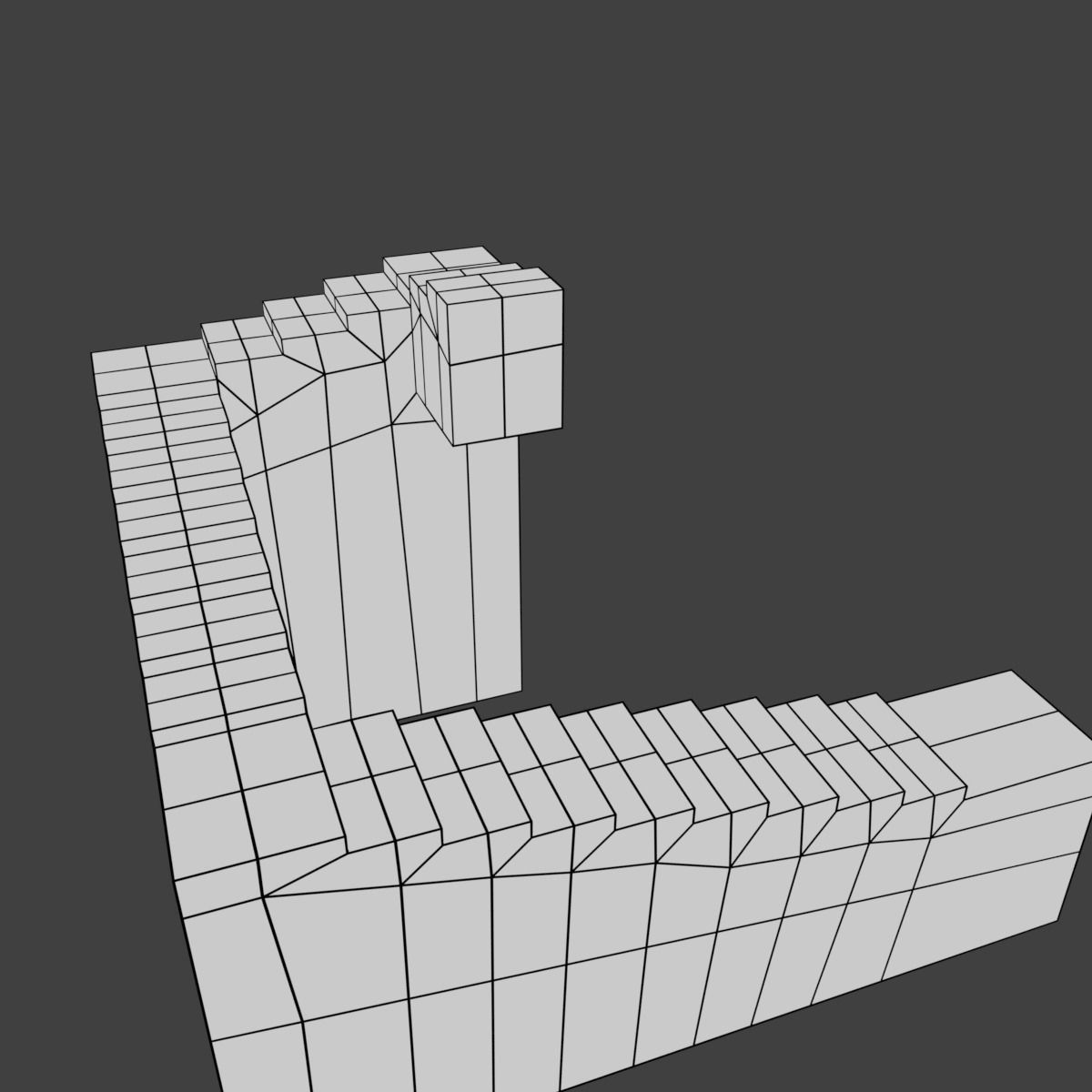 Penrose infinite stairs 3D print model_6