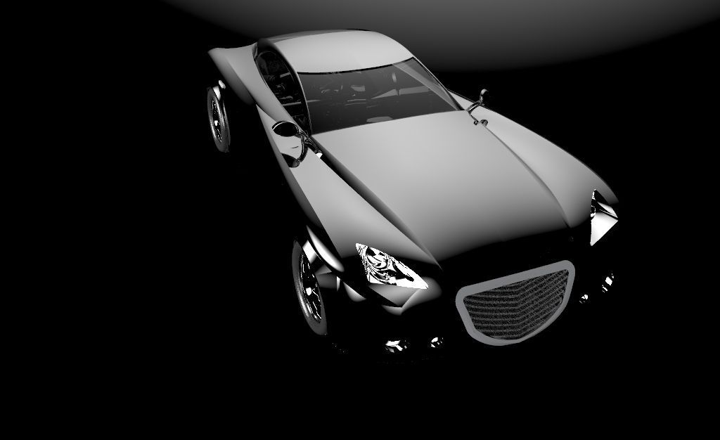 New car design Free 3D model_14