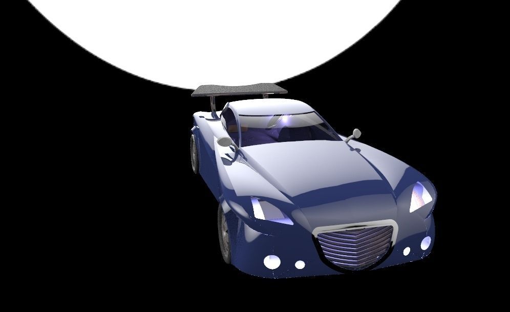 New car design Free 3D model_23