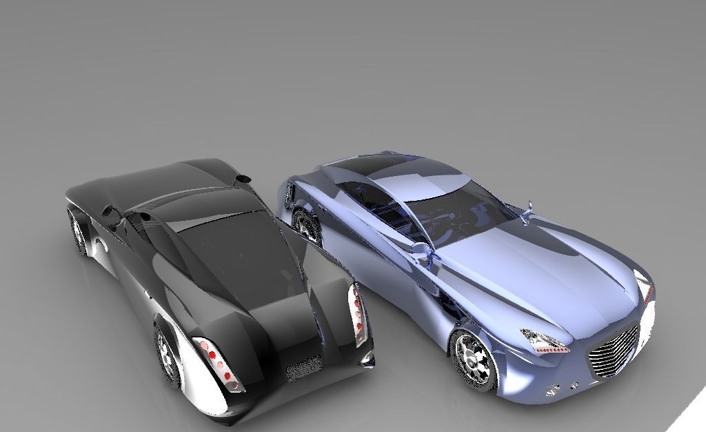 New car design Free 3D model_10
