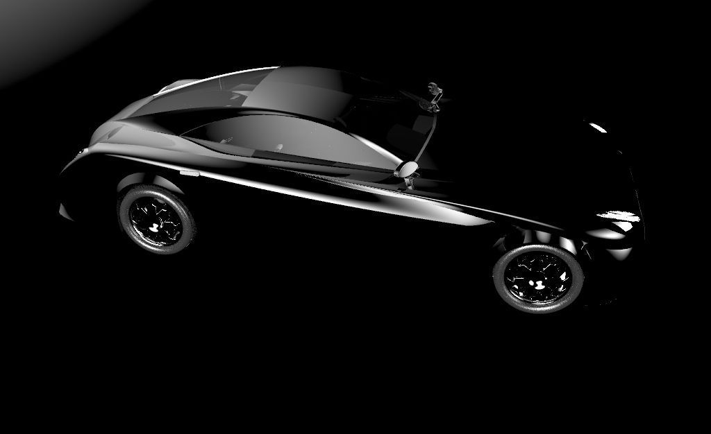 New car design Free 3D model_2