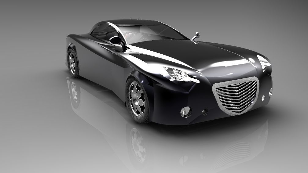 New car design Free 3D model_20