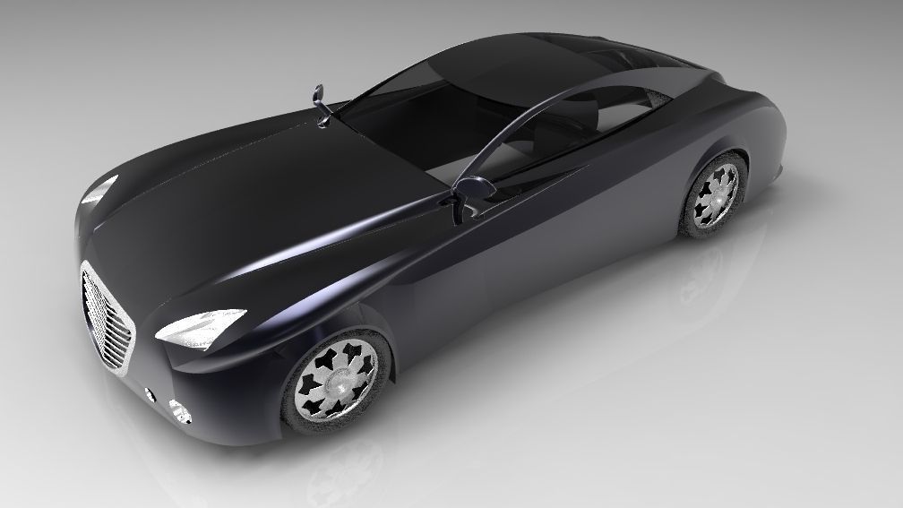 New car design Free 3D model_16