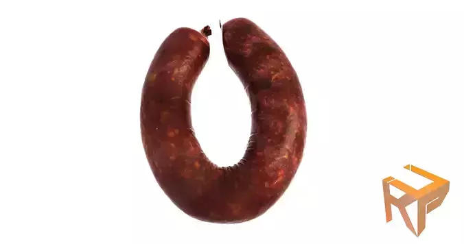 sausage 3D model