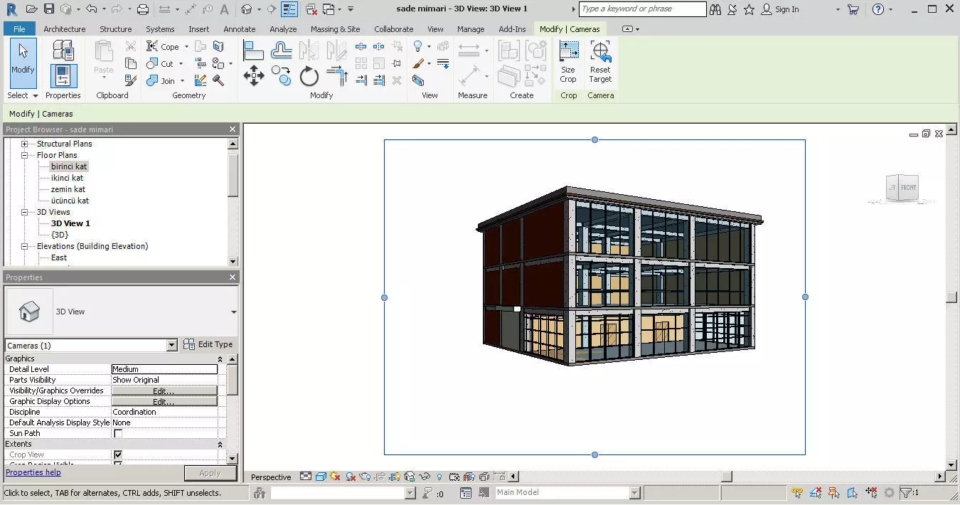 revit architect mechanical 3D model_0