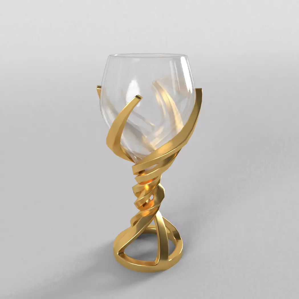 Drinking Glass 3D model