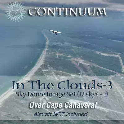 In The Clouds 3 - Over Cape Canaveral - sky dome pak
