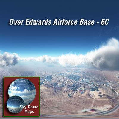 In The Clouds 2 - Over Edwards Airforce Base - sky dome pak Texture_12