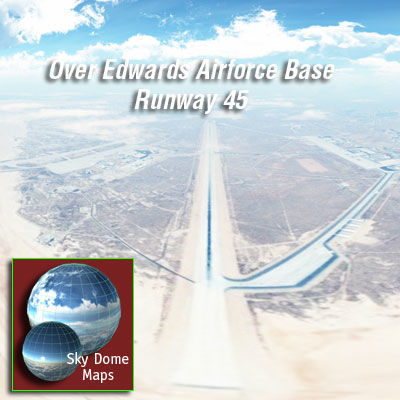 In The Clouds 2 - Over Edwards Airforce Base - sky dome pak Texture_7