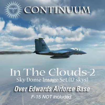 In The Clouds 2 - Over Edwards Airforce Base - sky dome pak Texture_0