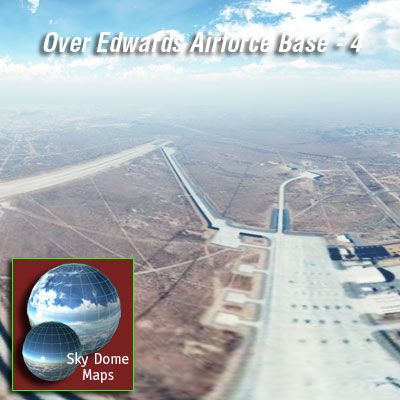 In The Clouds 2 - Over Edwards Airforce Base - sky dome pak Texture_8