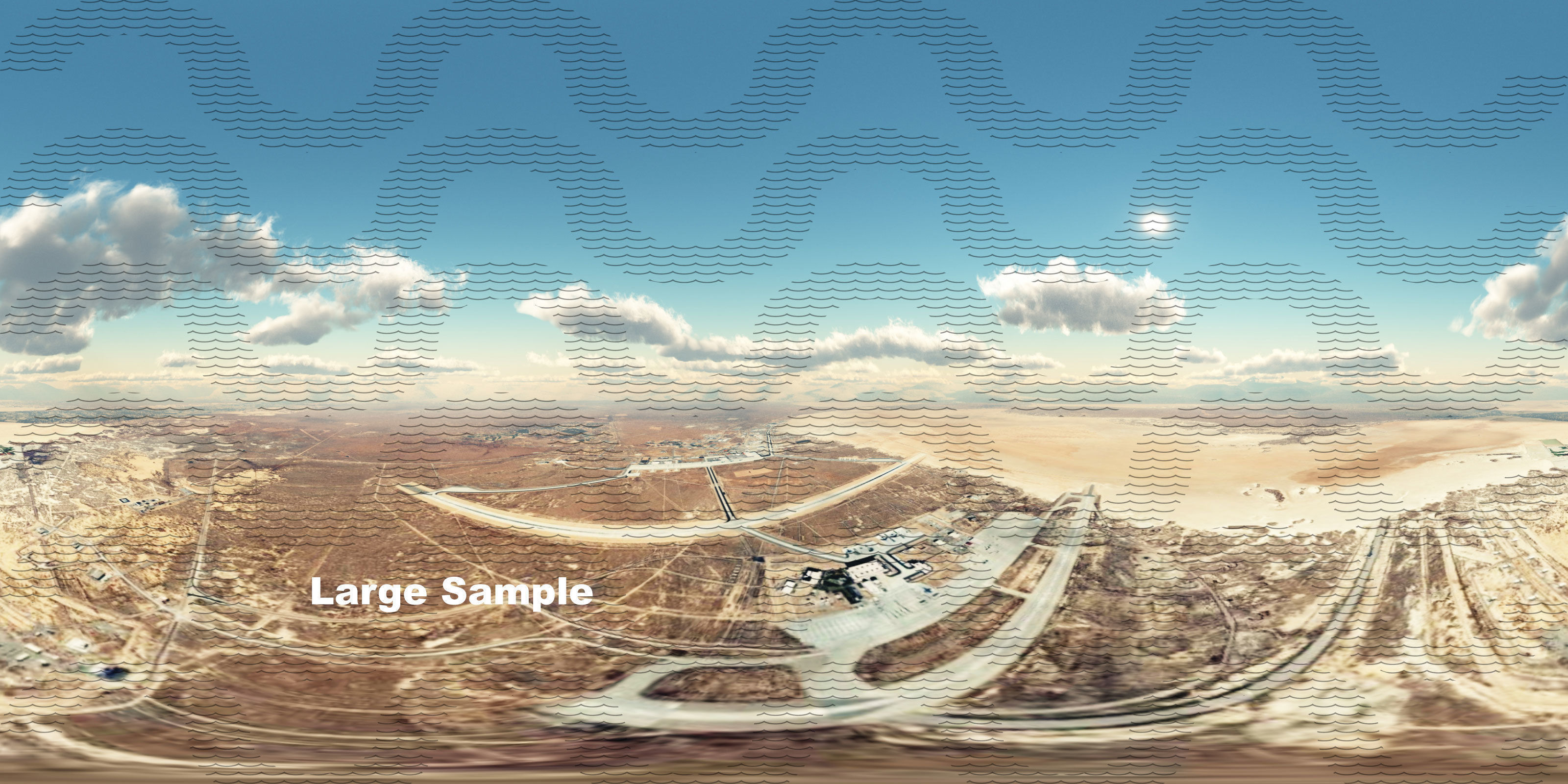 In The Clouds 2 - Over Edwards Airforce Base - sky dome pak Texture_1