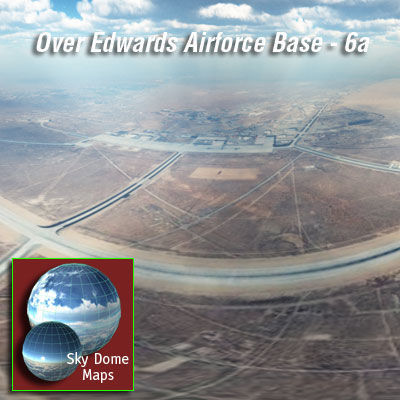 In The Clouds 2 - Over Edwards Airforce Base - sky dome pak Texture_9