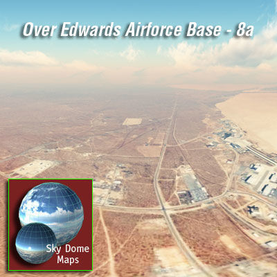 In The Clouds 2 - Over Edwards Airforce Base - sky dome pak Texture_10
