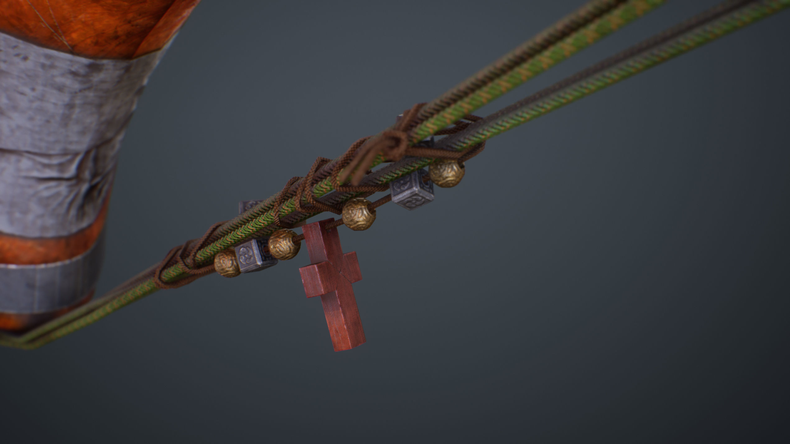 Apocalyptic Shotgun Low-poly 3D model_9