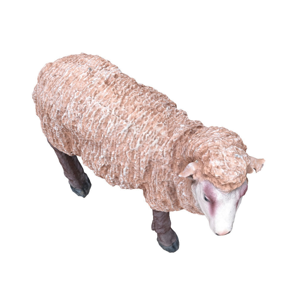 Garden figure Sheep 3D model_5
