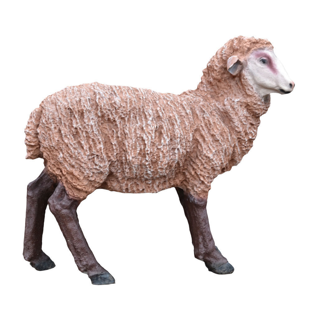 Garden figure Sheep 3D model_2