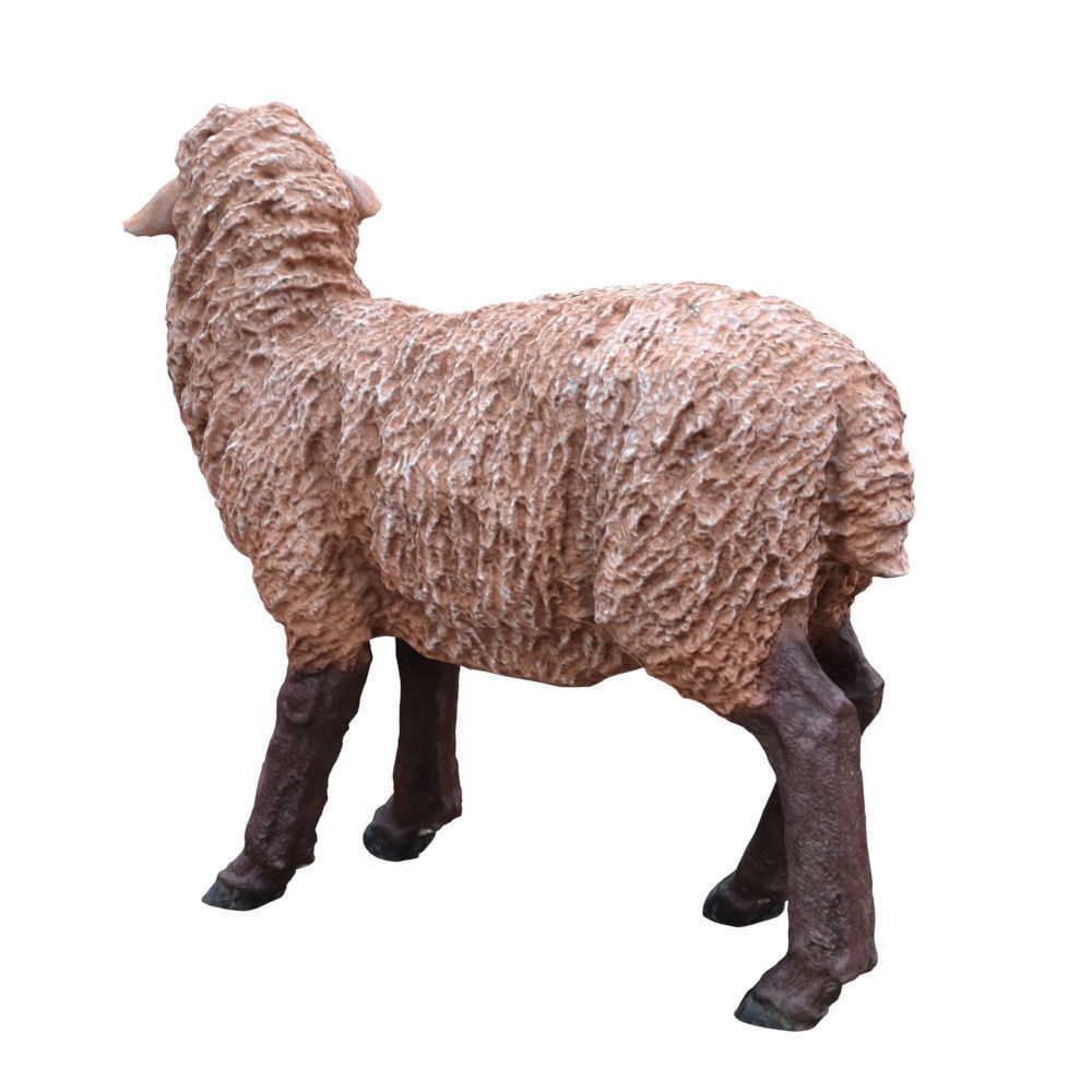  Garden figure Sheep 3D model_3