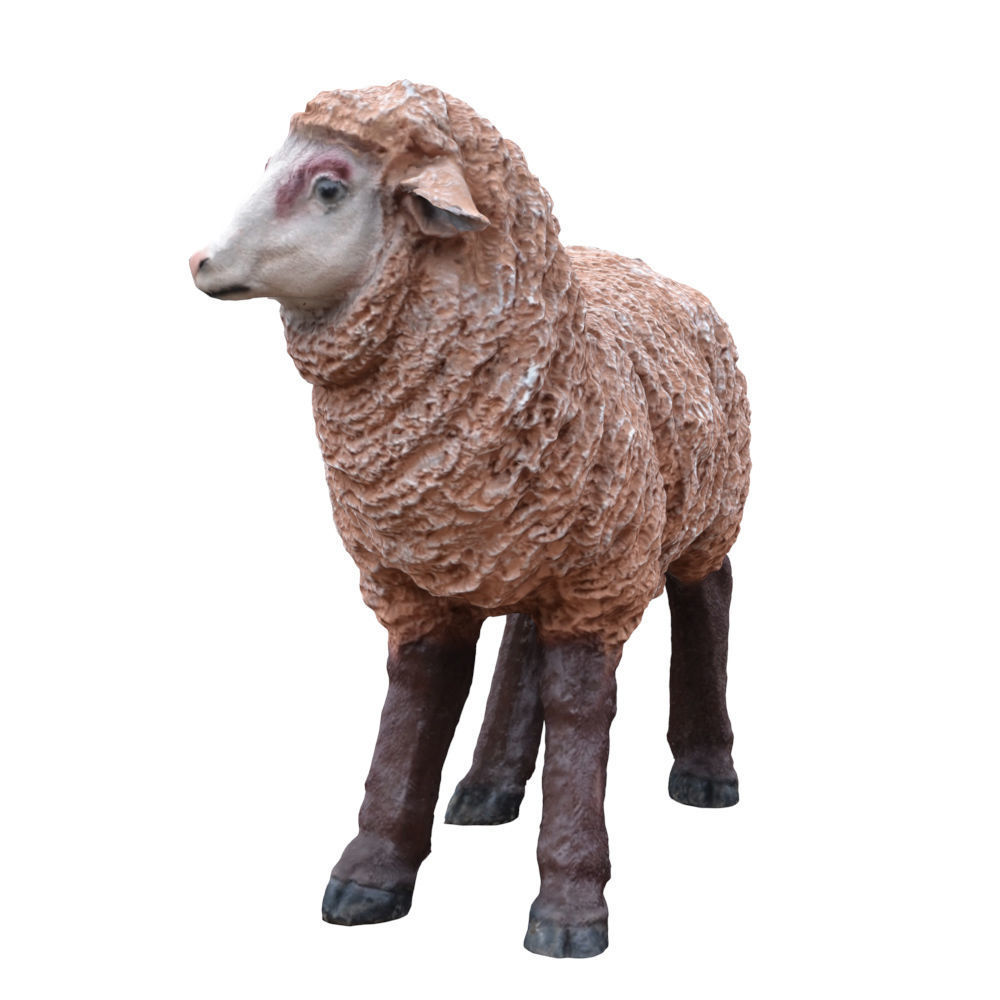  Garden figure Sheep 3D model_4