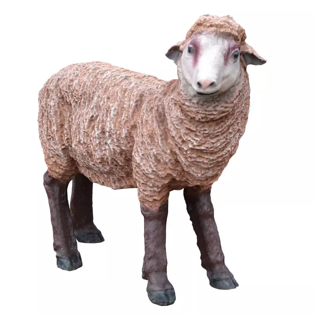  Garden figure Sheep 3D model_0