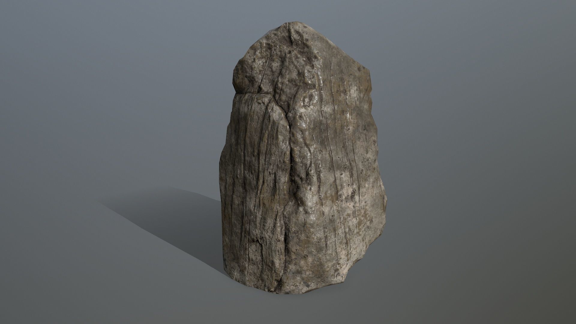 old rocks Low-poly 3D model_4