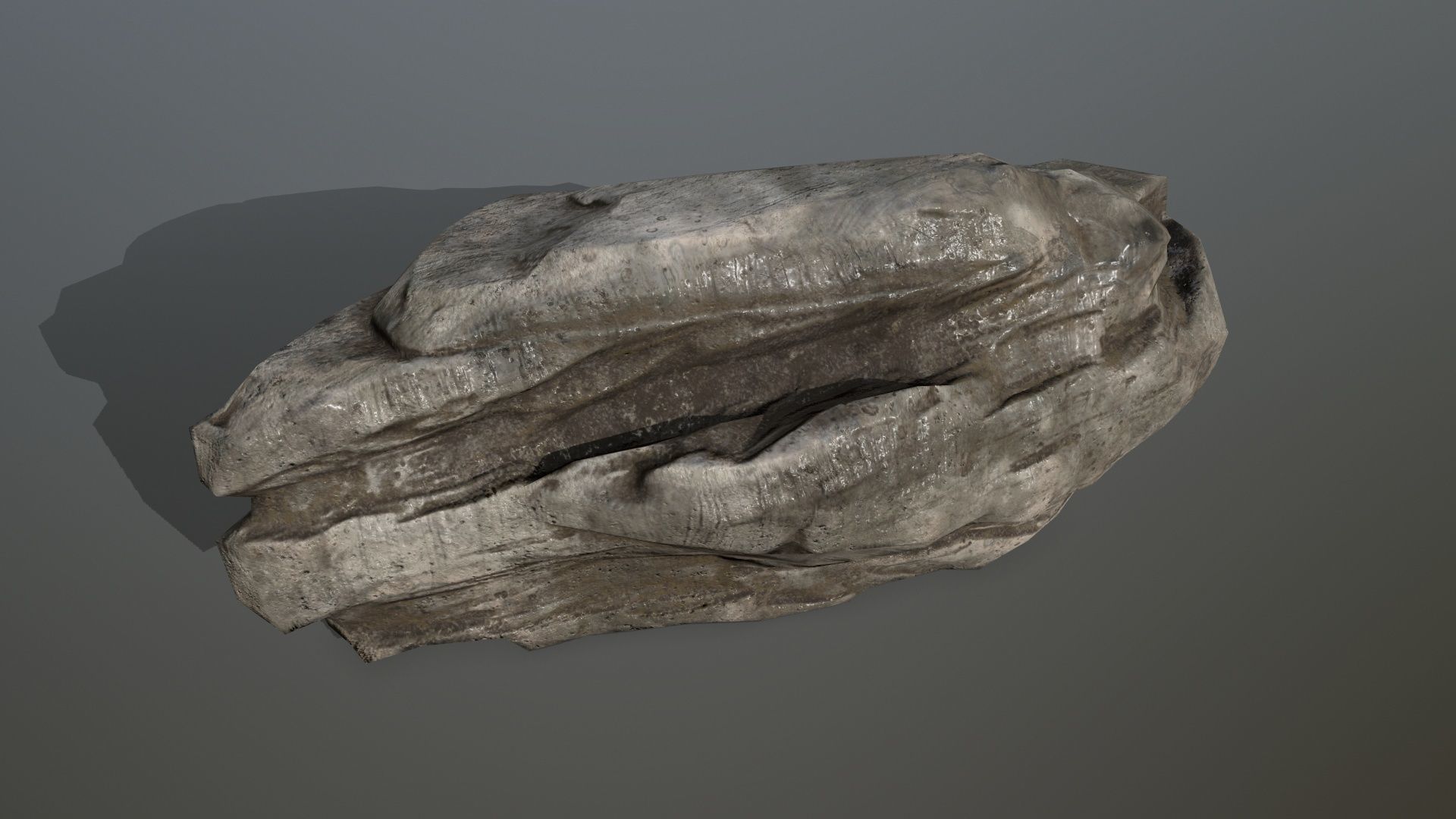 old rocks Low-poly 3D model_7