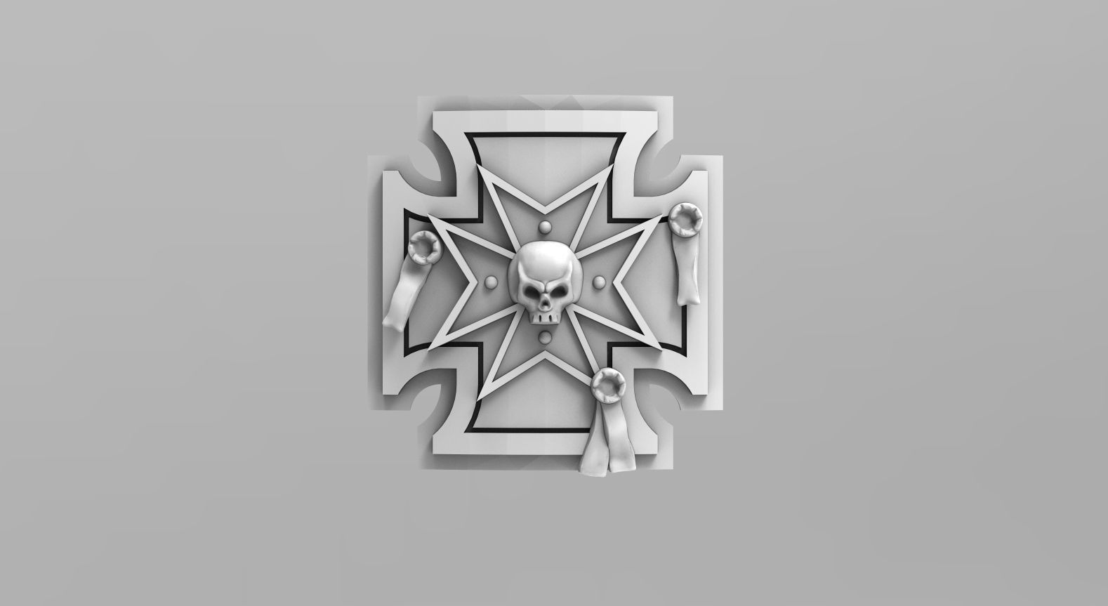 Templar Power Shields 3D print model_14