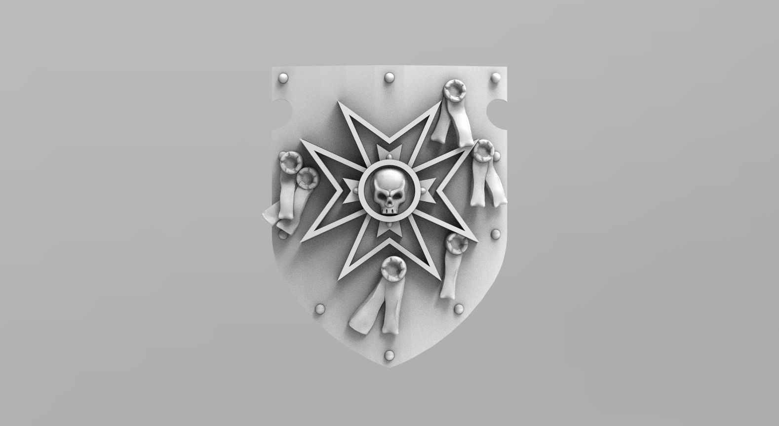 Templar Power Shields 3D print model_17