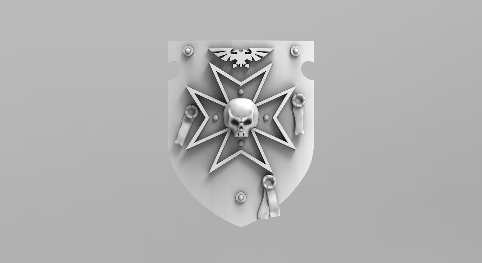 Templar Power Shields 3D print model_21