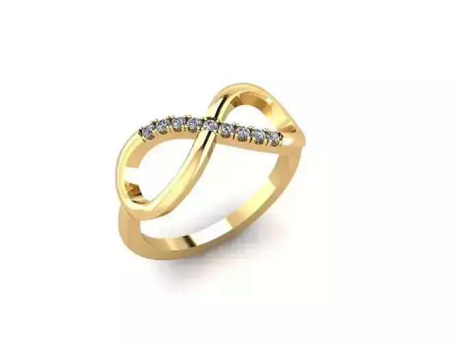 Infinity Ring 3D print model