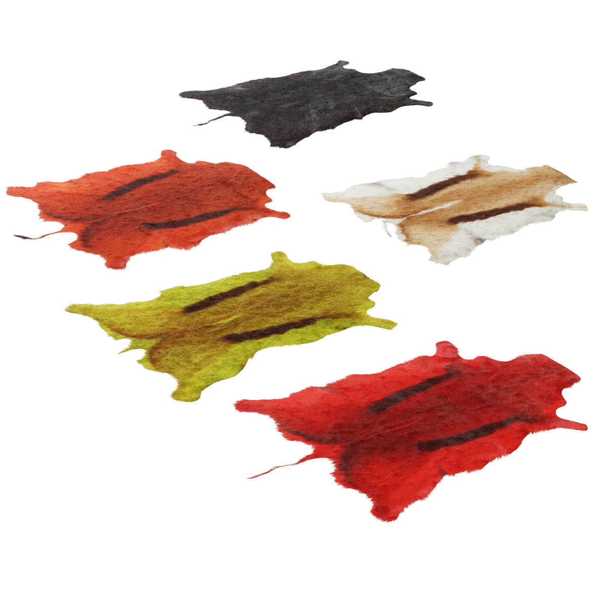 Skins of wild animals 3D model_1