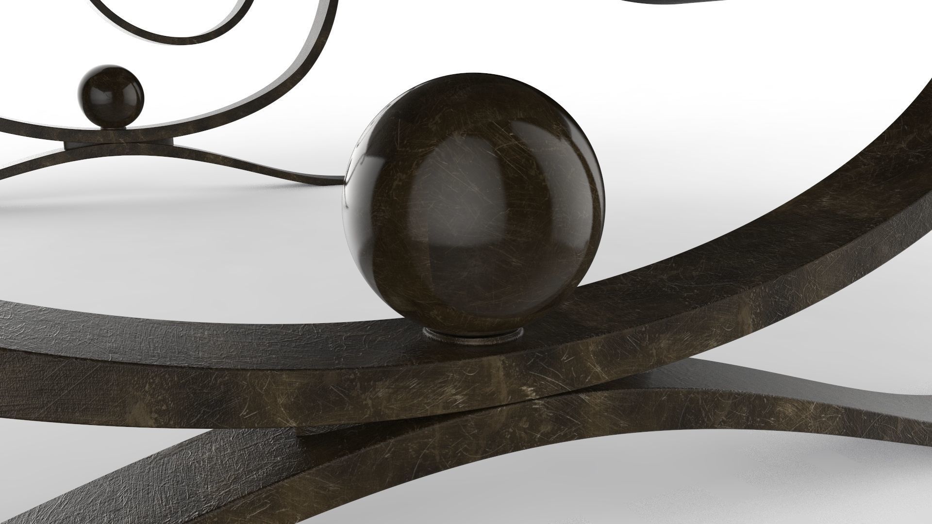 Coffee Table Aegean 3D model_1