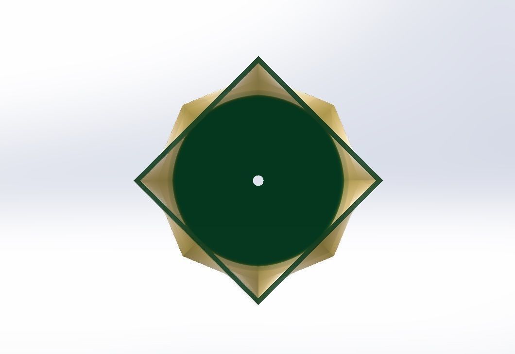 Geometric Planter 9 3D print model_3