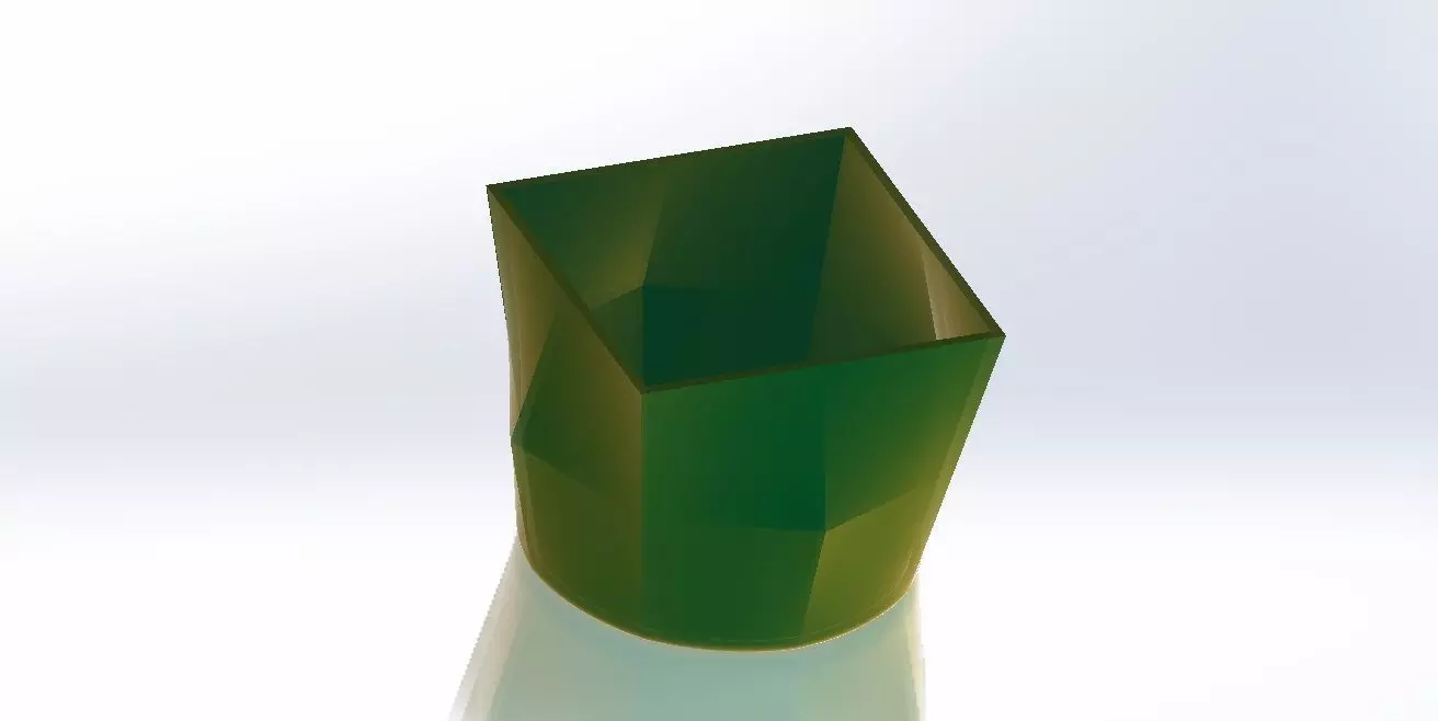 Geometric Planter 9 3D print model_0