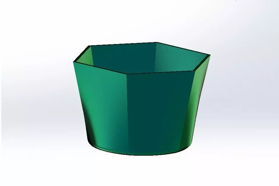 Geometric Planter 8 3D print model