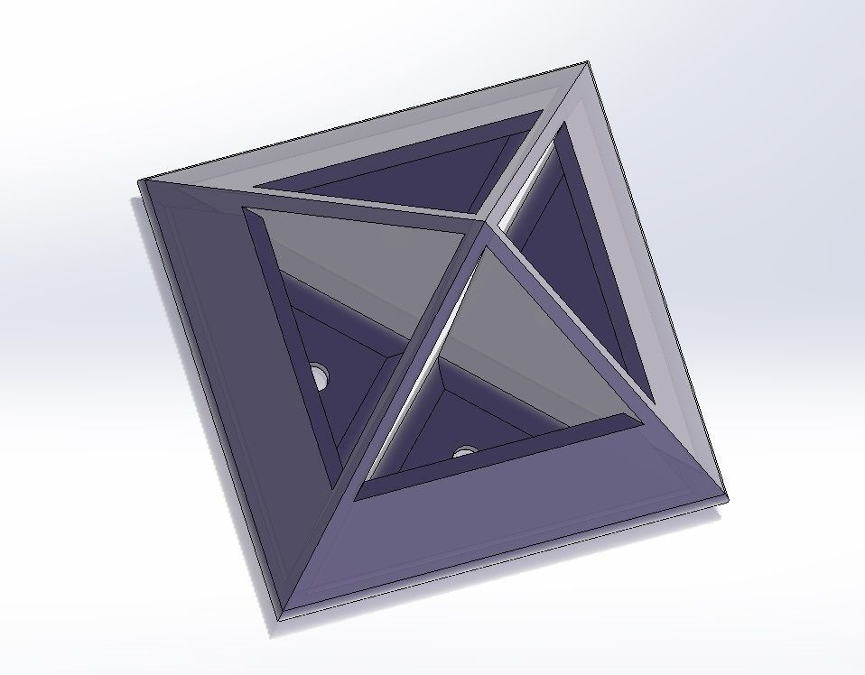 Geometric Planter 7 3D print model_2